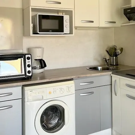 T2 Avec Mezzanine Et Parking Au Barcares - Fr-1-529-34 公寓